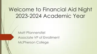 Understanding Financial Aid for College: Categories, Types, and Sources