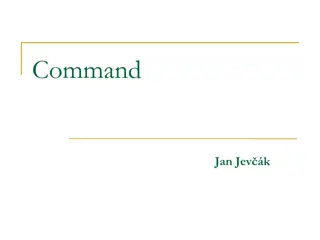 Understanding the Command Design Pattern in Object-Oriented Programming