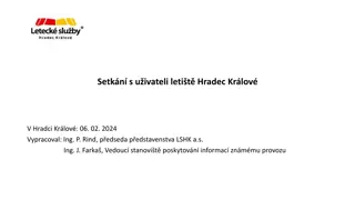 Upcoming Events and Maintenance at Hradec Kralove Airport