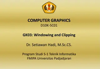 Understanding Windowing and Clipping in Computer Graphics