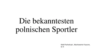 Famous Polish Sports Personalities