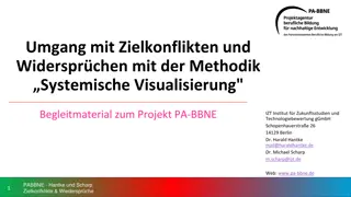 Systemic Visualization Method for Dealing with Goal Conflicts and Contradictions