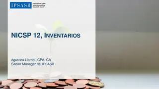 IPSASB Inventory Standards Overview