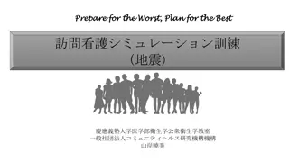 Disaster Preparedness Nursing Simulation Training