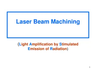 Laser Beam Machining: Process Principles and Equipment Overview