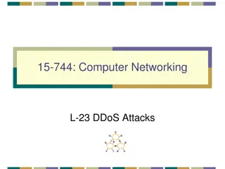 Understanding DDoS Attacks in Computer Networking