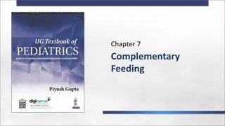 Essential Guidelines for Complementary Feeding of Infants