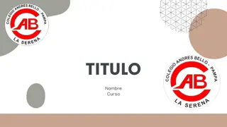 Multi-purpose Educational Presentation Template