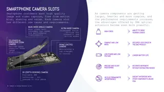 Smartphone Camera Slots: Optimal Functionality with SMA Technology