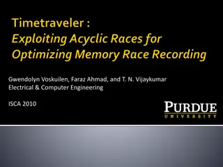 Efficient Debugging of Shared-Memory Programs Using Timetraveler