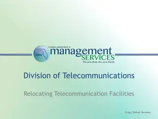 Relocation of Telecommunication Facilities Guidelines