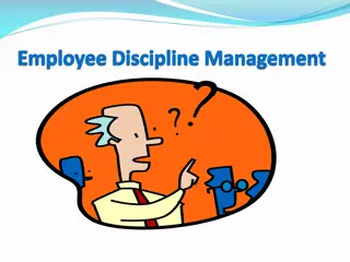 Understanding Discipline Administration in Organizations