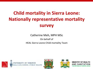 Child Mortality in Sierra Leone: Key Findings and Implications