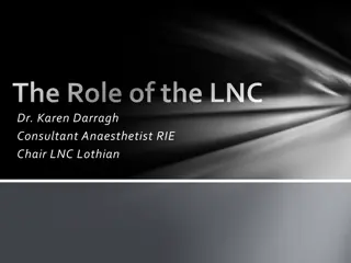 1. Local Negotiating Committee (LNC) - Information and Involvement
2. The LNC at NHS Lothian supports doctors and dentis