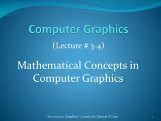 Introduction to Matrices in Computer Graphics