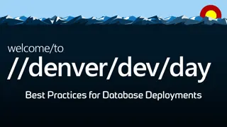 Database Deployment Best Practices and Observability in DevOps