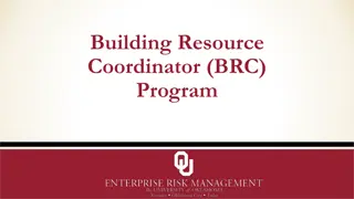 Building Resource Coordinator (BRC) Program Overview