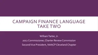 Campaign Finance Reform Proposal for Cuyahoga County