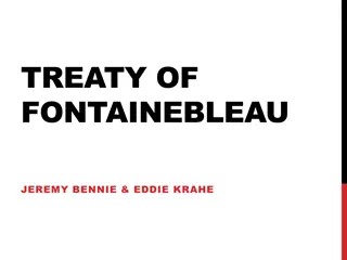 Treaty of Fontainebleau and the Fall of Napoleon: A Historical Analysis