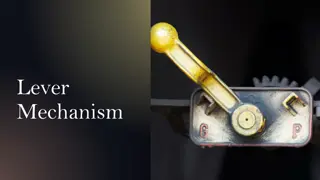 Understanding Lever Mechanism: Types and Parts Explained