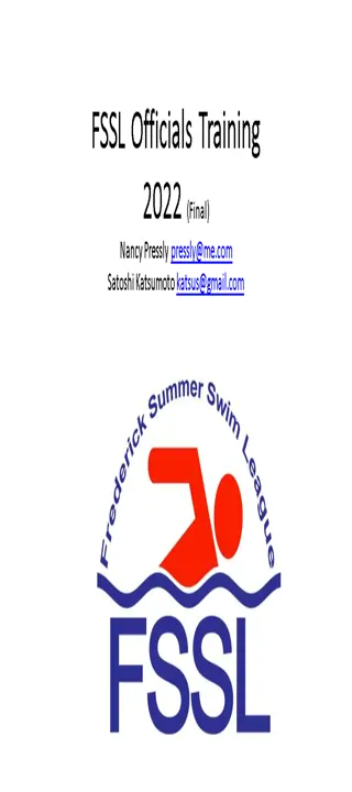 FSSL Officials Training 2022 Summary
