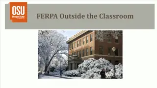 Understanding FERPA Outside the Classroom