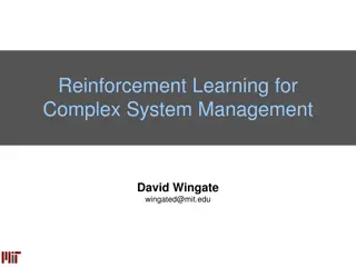 Reinforcement Learning for Complex System Management