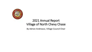 Village of North Chevy Chase 2021 Annual Report Highlights