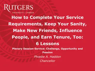 Mastering Service Requirements in Academia: 6 Essential Lessons