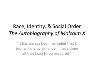 The Autobiography of Malcolm X: Systemic Racism and Self-Discovery