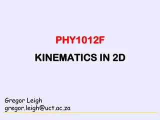 Understanding Kinematics in Two Dimensions: Motion in a Plane and Newton's Laws
