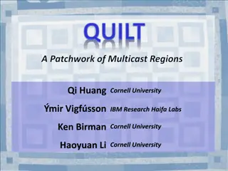 Enhancing WAN Multicast Efficiency with Quilt Technology