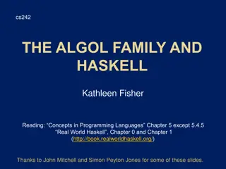 Overview of Key Programming Languages and Their Features
