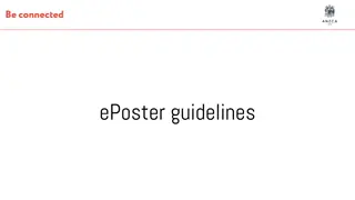Effective ePoster Design Guidelines