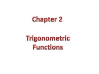 Trigonometry Fundamentals and Applications