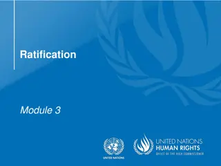 Steps and Considerations for Ratifying the Convention on the Rights of Persons with Disabilities