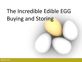 The Incredible Edible Egg: Buying, Storing, and Using Eggs