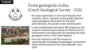Czech Geological Survey (CGS) - Expertise in Geological Research and Geoinformation Systems