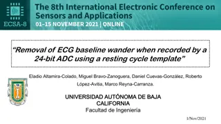 Comparison of Methods to Remove ECG Baseline Wander using a Rest Cycle Template