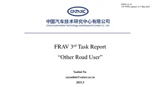 Report on Other Road User Classification for ADS Encounters