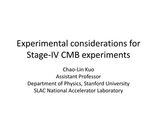 Stage-IV CMB Experimental Considerations and Trade-offs