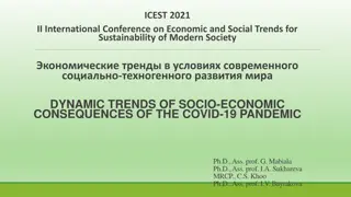 Economic and Social Impact of COVID-19 Pandemic: Trends and Consequences