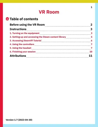 Setting Up and Using VR Equipment: A Comprehensive Guide