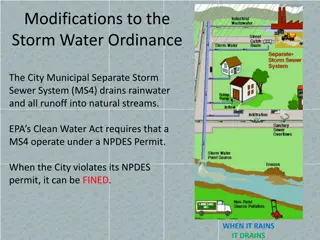 Enhancing Storm Water Management Ordinance in City of Mobile