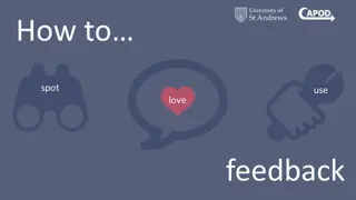 Enhancing Student Feedback Engagement in Online Courses