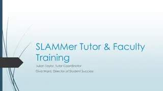 Effective SLAMMer Tutoring Program Implementation Guide