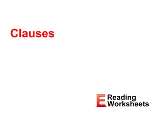 1. Understanding Clauses: Subjects, Predicates, and Types
2. Learn about subjects, predicates, and different types of cl