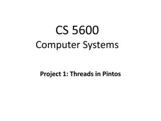 Understanding Threads and Building Pintos Operating System