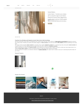 Top Curtain Shop in Kozhikode | Stylish Curtains for Every Home