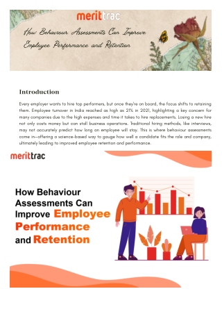 How Behaviour Assessments Can Improve Employee Performance and Retention